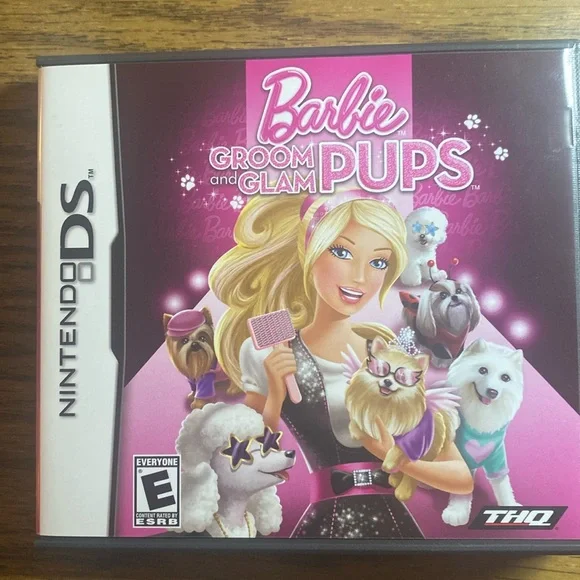 Barbie Groom and Glam Pups Nintendo DS game
